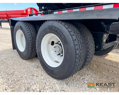 Jet Side Dump Trailer 34’ Tub Tandem Axle Air Ride Electric Tarp - Side Dump Trailers