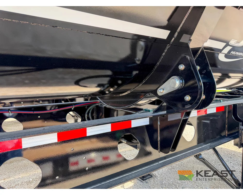 Jet Side Dump Trailer 34’ Tub Tandem Axle Air Ride Electric Tarp - Side Dump Trailers