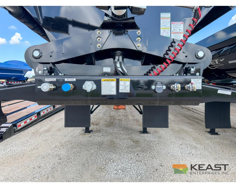 Jet Side Dump Trailer 34’ Tub Tandem Axle Air Ride Electric Tarp - Side Dump Trailers
