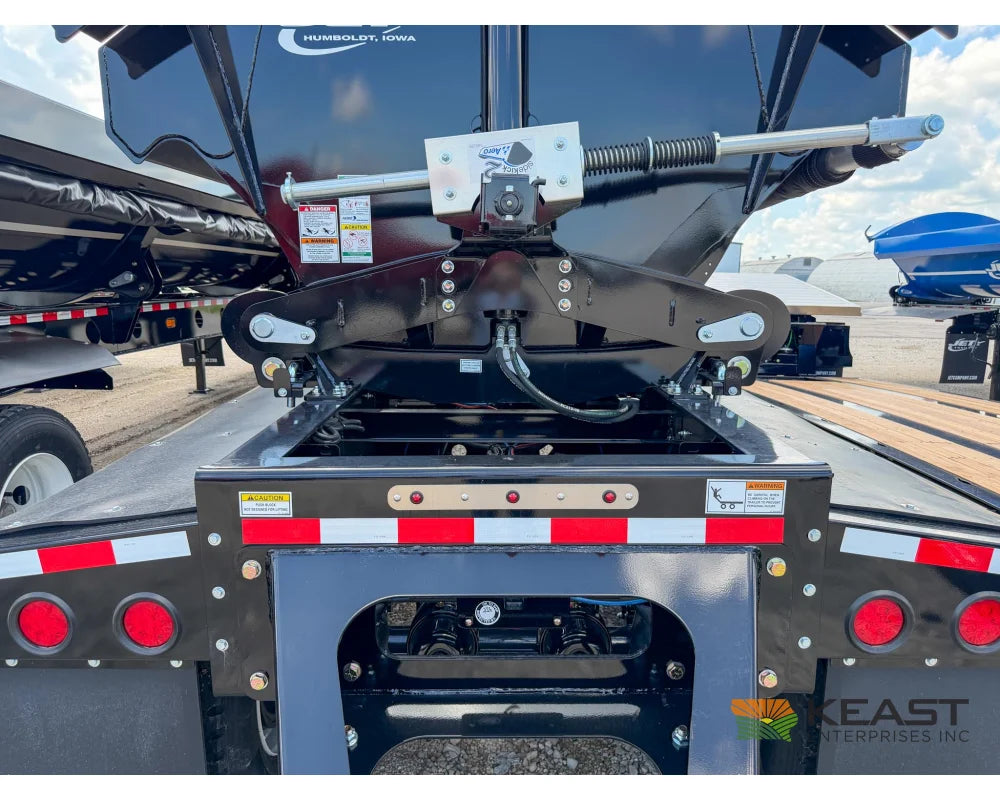 Jet Side Dump Trailer 34’ Tub Tandem Axle Air Ride Electric Tarp - Side Dump Trailers