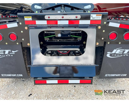 Jet Side Dump Trailer 36’ Tub Triple Axle Air Ride Electric Tarp - Side Dump Trailers