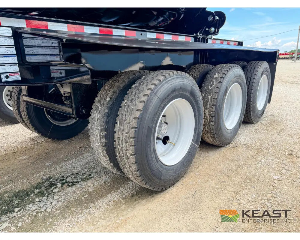 Jet Side Dump Trailer 36’ Tub Triple Axle Air Ride Electric Tarp - Side Dump Trailers