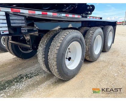 Jet Side Dump Trailer 36’ Tub Triple Axle Air Ride Electric Tarp - Side Dump Trailers