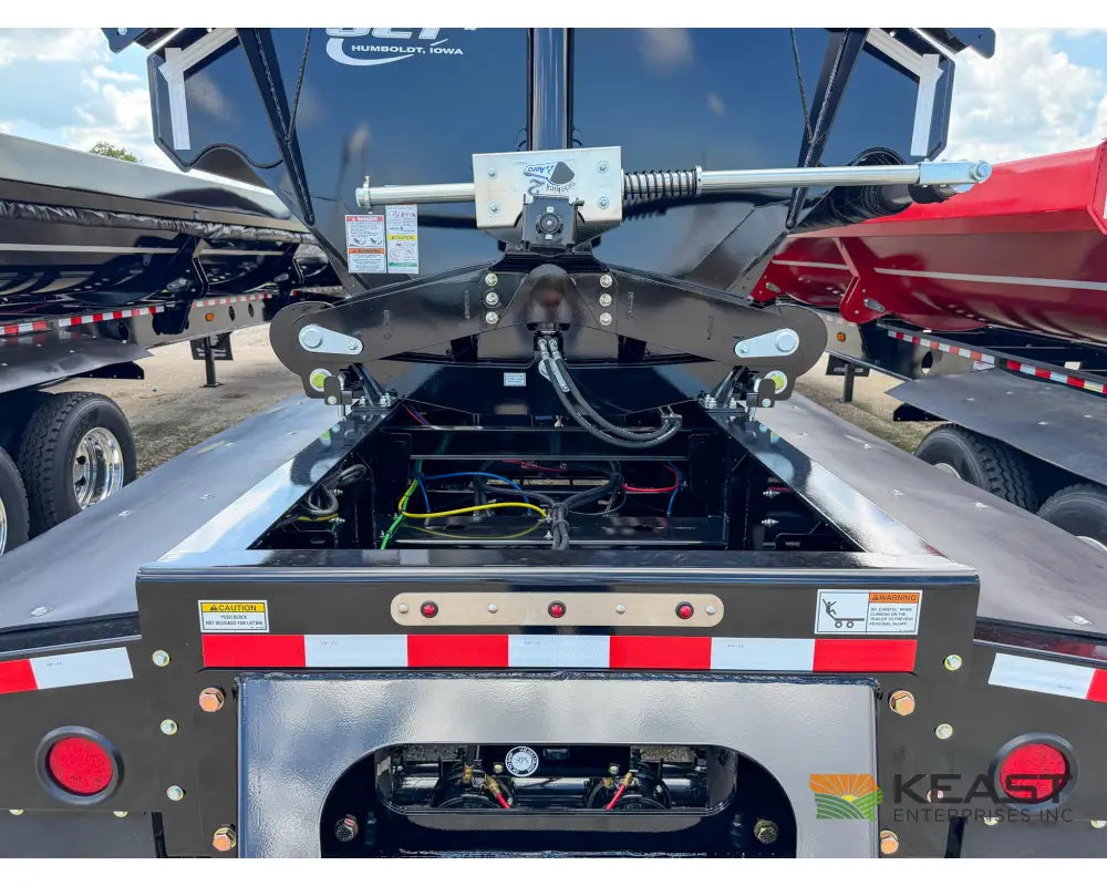 Jet Side Dump Trailer 36’ Tub Triple Axle Air Ride Electric Tarp - Side Dump Trailers