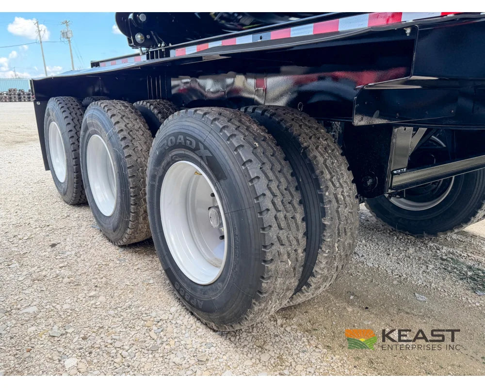 Jet Side Dump Trailer 36’ Tub Triple Axle Air Ride Electric Tarp - Side Dump Trailers