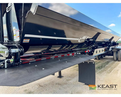Jet Side Dump Trailer 36’ Tub Triple Axle Air Ride Electric Tarp - Side Dump Trailers