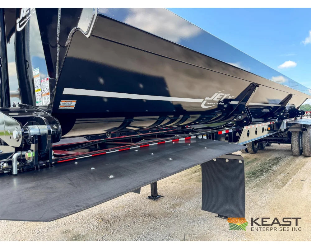 Jet Side Dump Trailer 36’ Tub Triple Axle Air Ride Electric Tarp - Side Dump Trailers