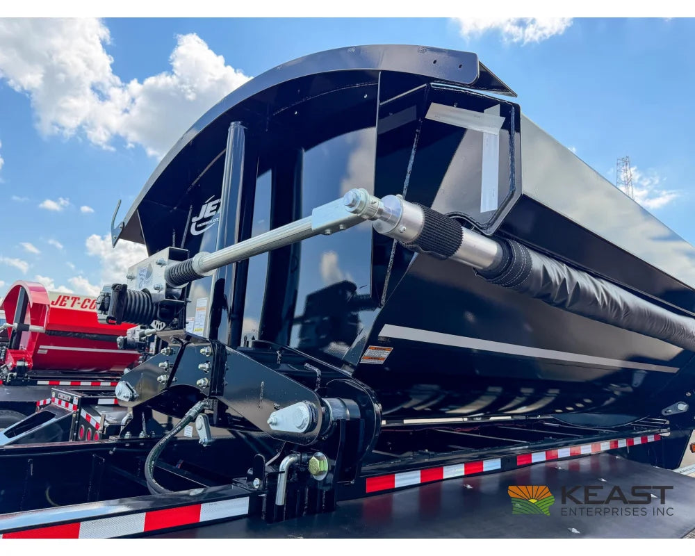 Jet Side Dump Trailer 36’ Tub Triple Axle Air Ride Electric Tarp - Side Dump Trailers
