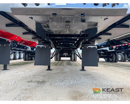 Jet Side Dump Trailer 36’ Tub Triple Axle Air Ride Electric Tarp - Side Dump Trailers
