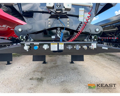 Jet Side Dump Trailer 36’ Tub Triple Axle Air Ride Electric Tarp - Side Dump Trailers