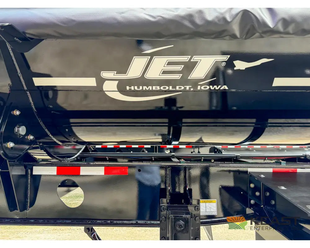 Jet Side Dump Trailer 36’ Tub Triple Axle Air Ride Electric Tarp - Side Dump Trailers
