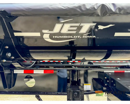 Jet Side Dump Trailer 36’ Tub Triple Axle Air Ride Electric Tarp - Side Dump Trailers