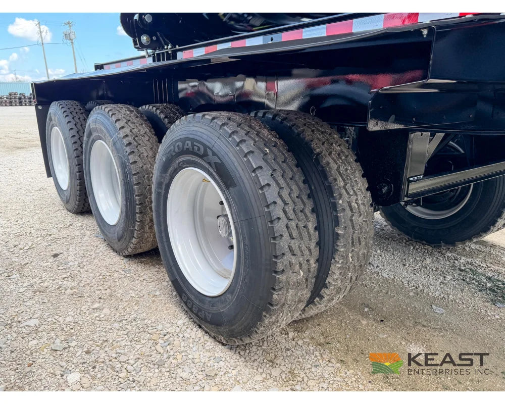 Jet Side Dump Trailer 36’ Tub Triple Axle Air Ride Electric Tarp - Side Dump Trailers