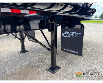 Jet Side Dump Trailer 36’ Tub Triple Axle Air Ride Electric Tarp - Side Dump Trailers