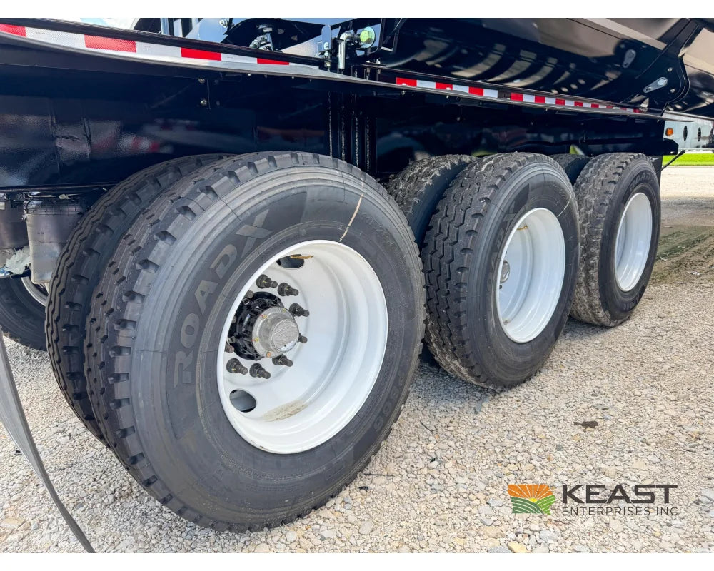 Jet Side Dump Trailer 36’ Tub Triple Axle Air Ride Electric Tarp - Side Dump Trailers