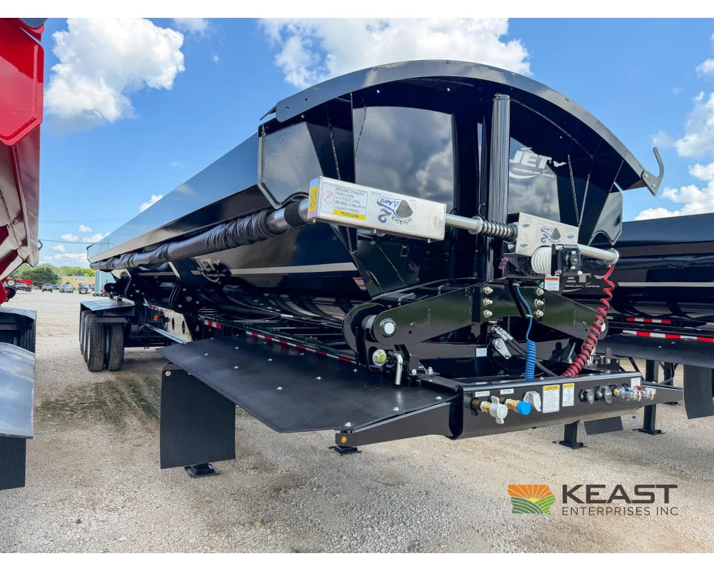 Jet Side Dump Trailer 36’ Tub Triple Axle Air Ride Electric Tarp - Side Dump Trailers
