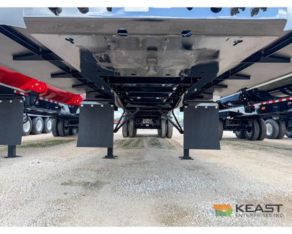 Jet Side Dump Trailer 36’ Tub Triple Axle Air Ride Electric Tarp - Side Dump Trailers