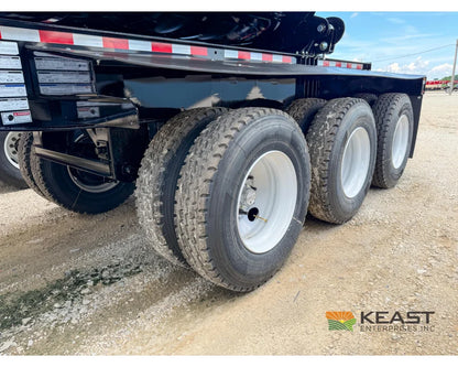 Jet Side Dump Trailer 36’ Tub Triple Axle Air Ride Electric Tarp - Side Dump Trailers