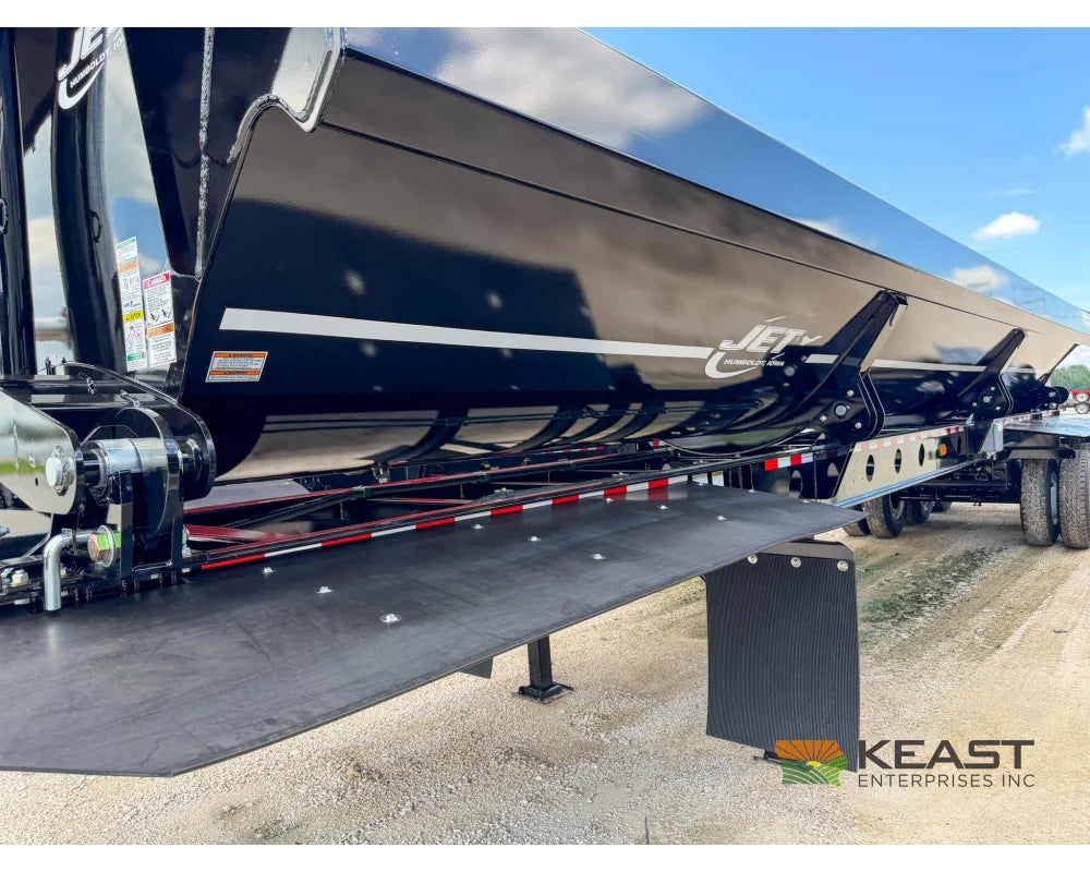 Jet Side Dump Trailer 36’ Tub Triple Axle Air Ride Electric Tarp - Side Dump Trailers