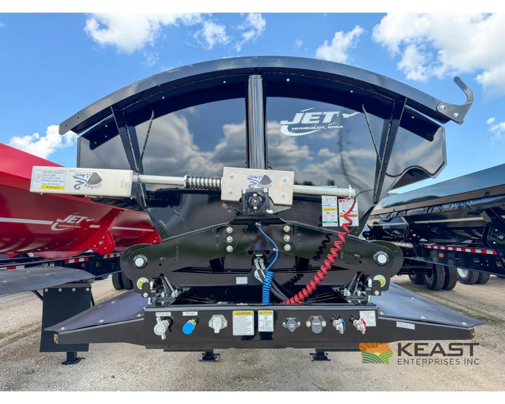 Jet Side Dump Trailer 36’ Tub Triple Axle Air Ride Electric Tarp - Side Dump Trailers