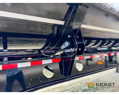 Jet Side Dump Trailer 36’ Tub Triple Axle Air Ride Electric Tarp - Side Dump Trailers