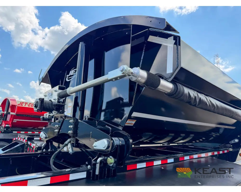 Jet Side Dump Trailer 36’ Tub Triple Axle Air Ride Electric Tarp - Side Dump Trailers