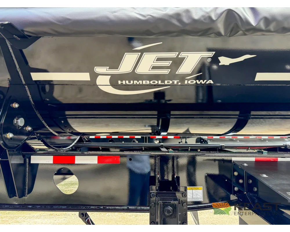 Jet Side Dump Trailer 36’ Tub Triple Axle Air Ride Electric Tarp - Side Dump Trailers