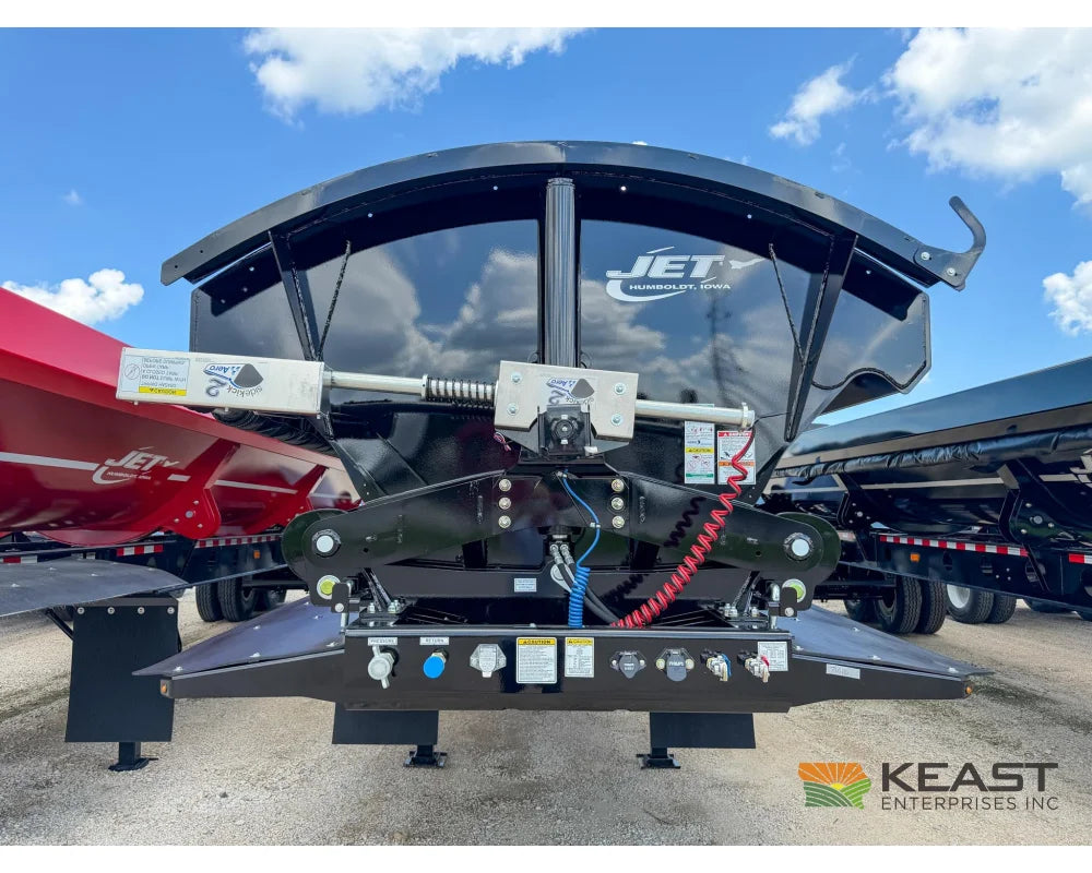 Jet Side Dump Trailer 36’ Tub Triple Axle Air Ride Electric Tarp - Side Dump Trailers