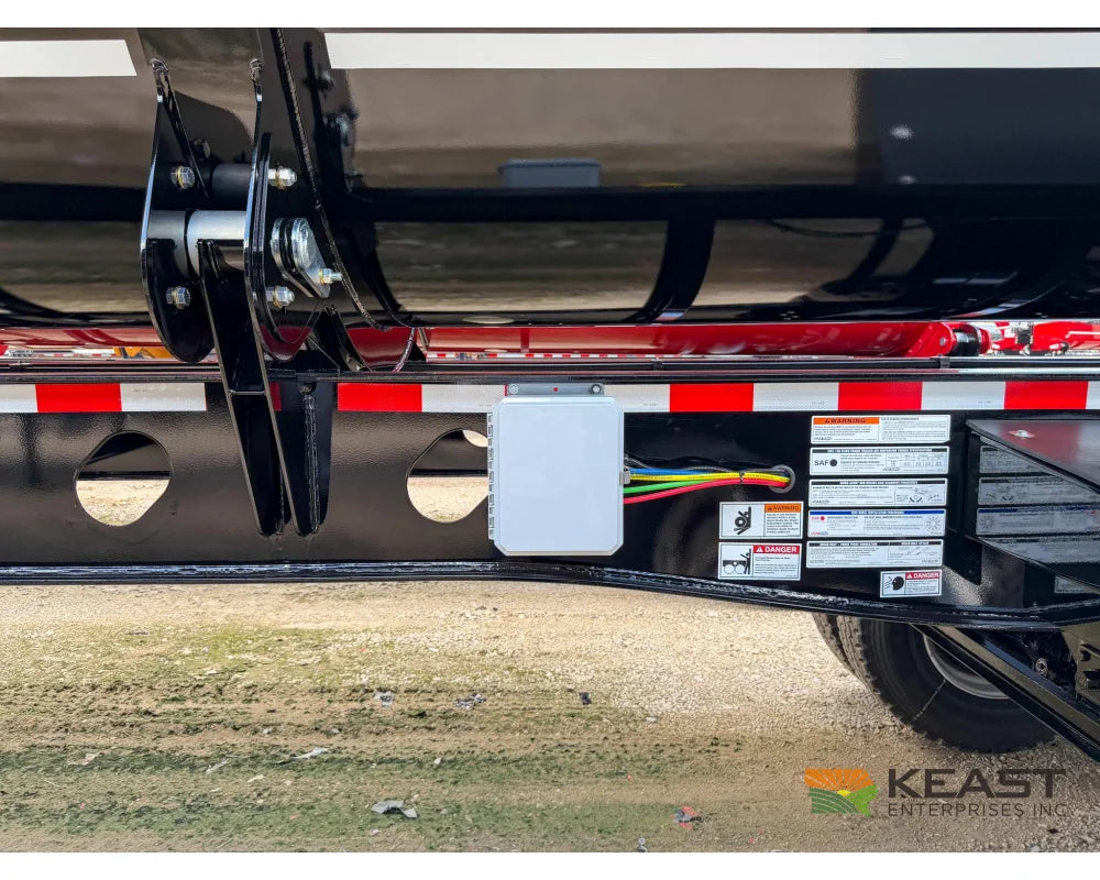 Jet Side Dump Trailer 36’ Tub Triple Axle Air Ride Electric Tarp - Side Dump Trailers