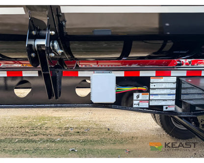 Jet Side Dump Trailer 36’ Tub Triple Axle Air Ride Electric Tarp - Side Dump Trailers