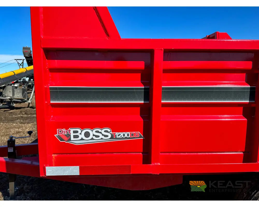 John B M 1200DB Dump Trailer - 12-Ton Capacity Dump Trailers