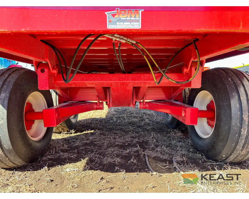 John B M 1200DB Dump Trailer - 12-Ton Capacity Dump Trailers