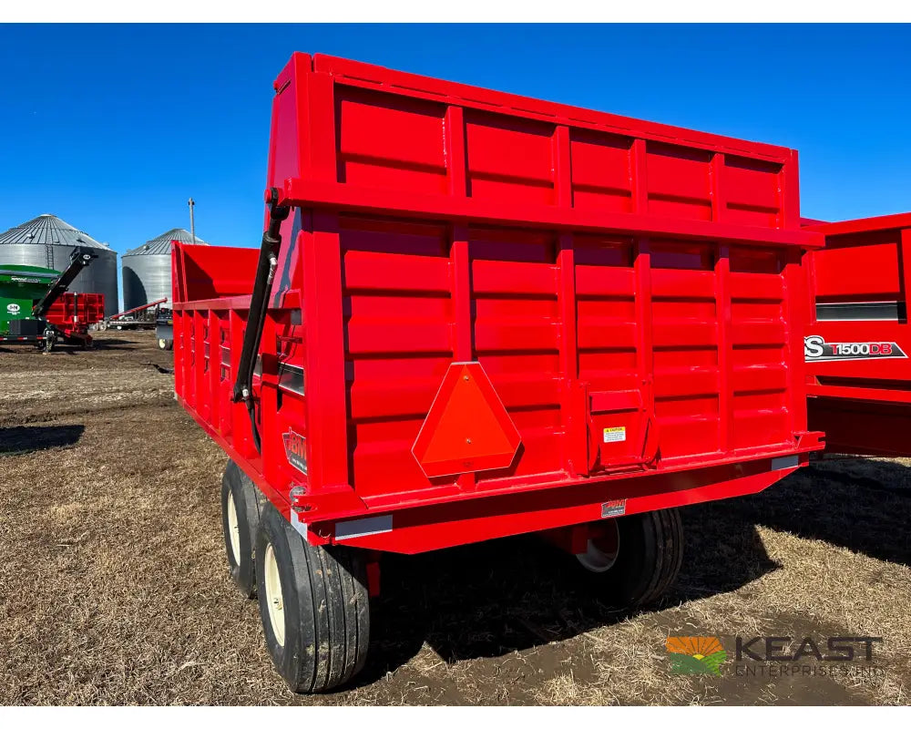 John B M 1200DB Dump Trailer - 12-Ton Capacity Dump Trailers