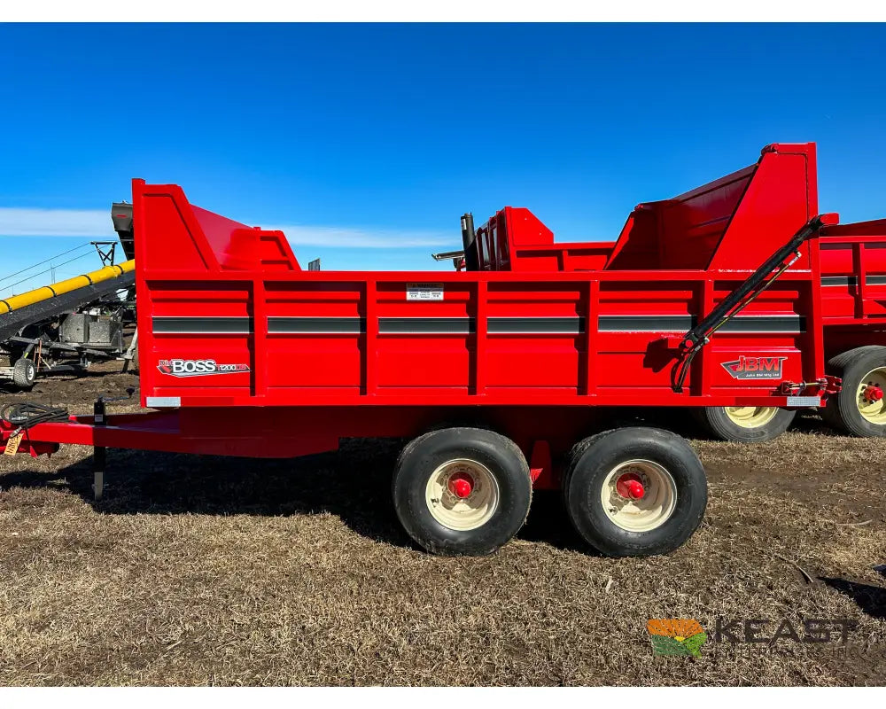 John B M 1200DB Dump Trailer - 12-Ton Capacity Dump Trailers