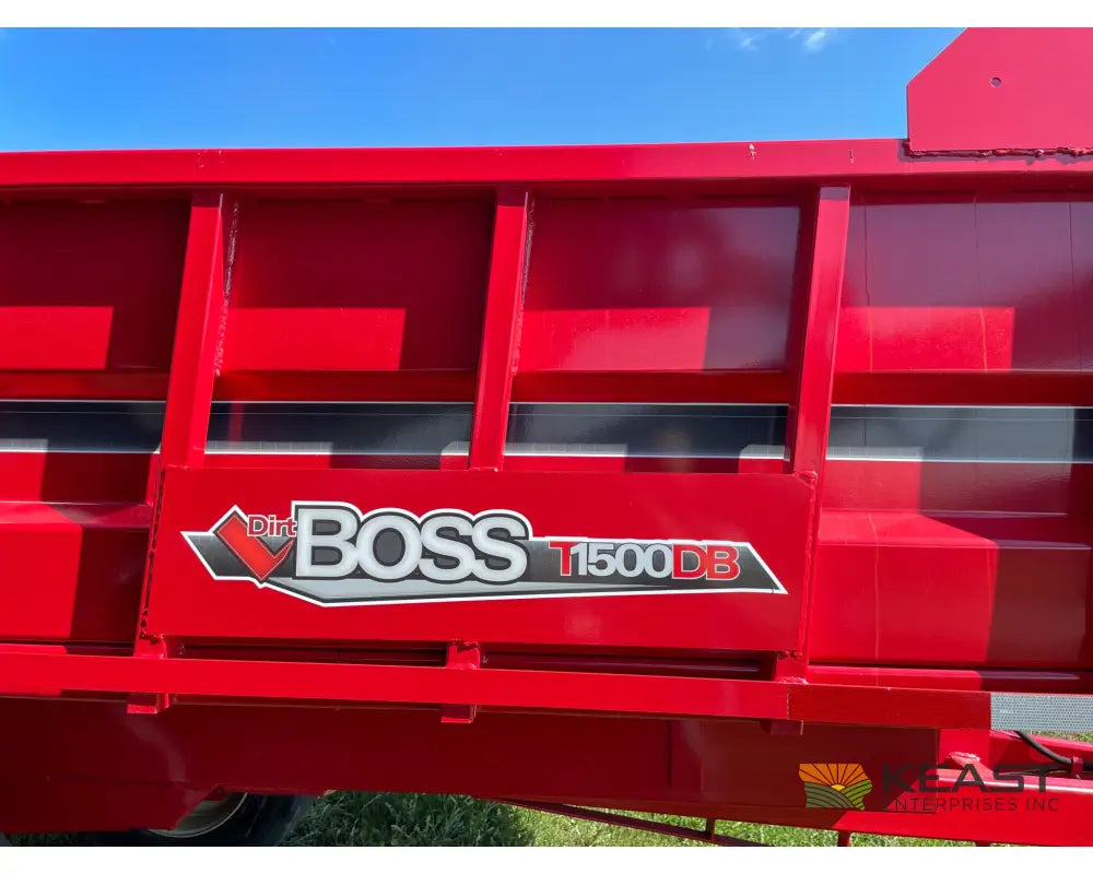 John B M 1500DB Dump Trailer - 15-Ton Capacity Dump Trailers