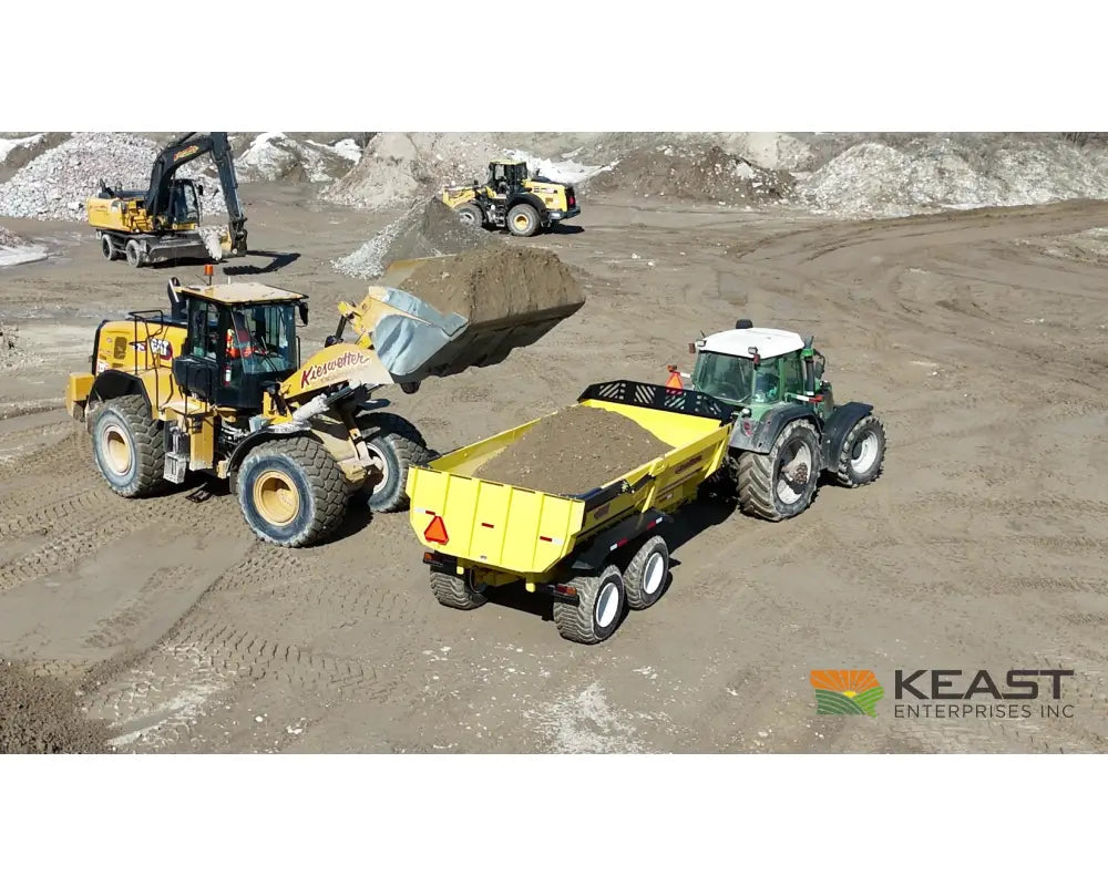 John B M 2000LM Load Master Dump Trailer 20-Ton Capacity Dump Trailers