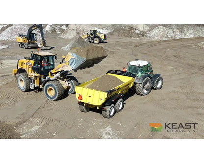 John B M 2000LM Load Master Dump Trailer 20-Ton Capacity Dump Trailers