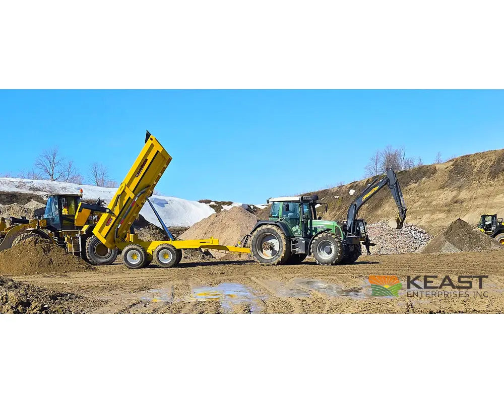 John B M 2000LM Load Master Dump Trailer 20-Ton Capacity Dump Trailers