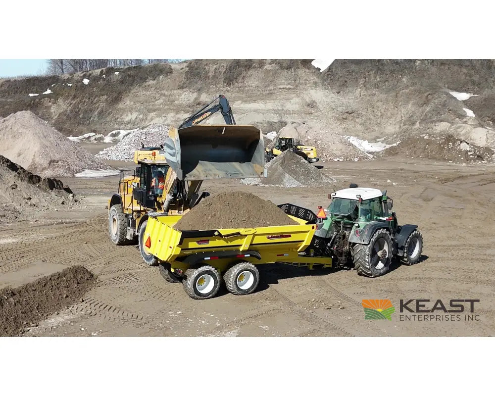 John B M 2000LM Load Master Dump Trailer 20-Ton Capacity Dump Trailers