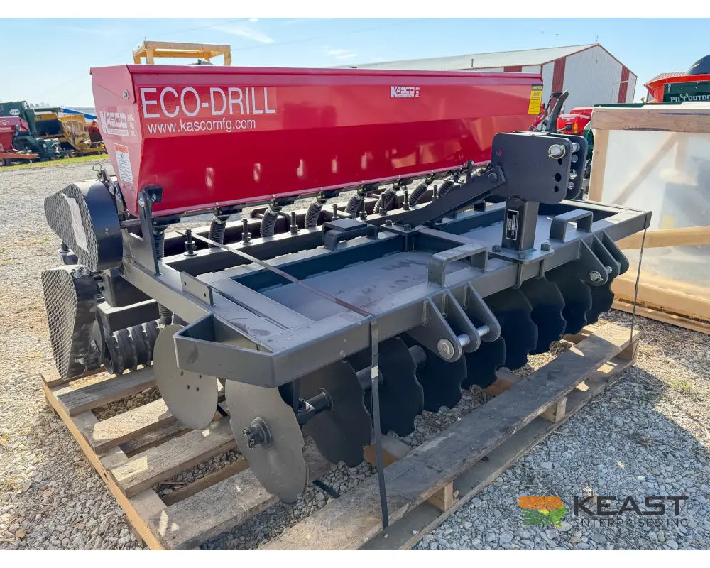 Kasco Eco No-Till Drill KAKED72 6’ Working Width 8’’ Spacing 4.4 Bushel Box Drills and Seeders