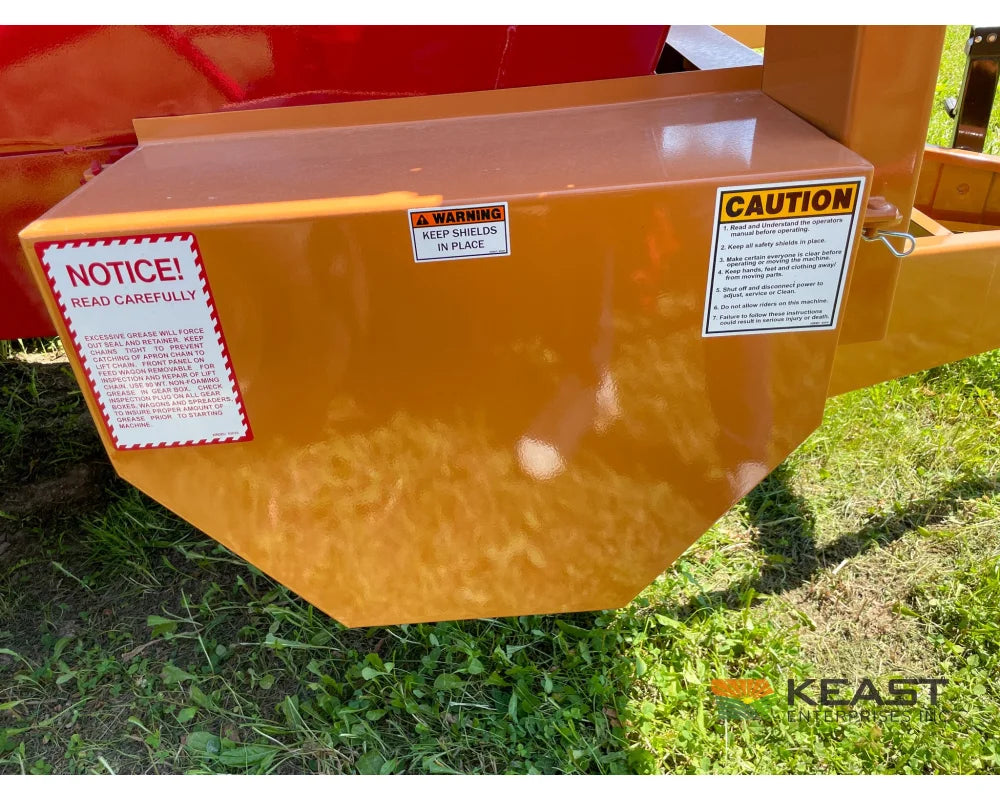 Kelly Ryan 4x10 Feed Wagon - 115 Bushel Capacity 48’’ Discharge Height Fuel Trailers