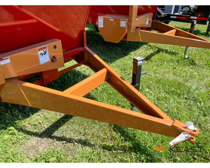 Kelly Ryan 4x10 Feed Wagon - 115 Bushel Capacity 48’’ Discharge Height Fuel Trailers
