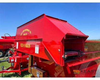 Kelly Ryan 4x10 Feed Wagon - 115 Bushel Capacity 48’’ Discharge Height Fuel Trailers