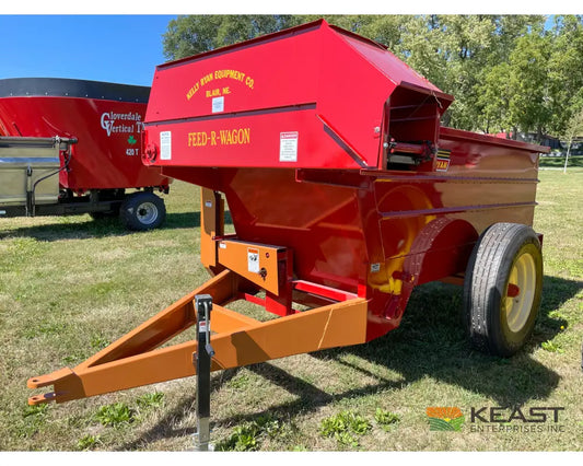 Kelly Ryan 4x10 Feed Wagon Scales 115 Bushel Capacity 48’’ Discharge Height Feed Wagons
