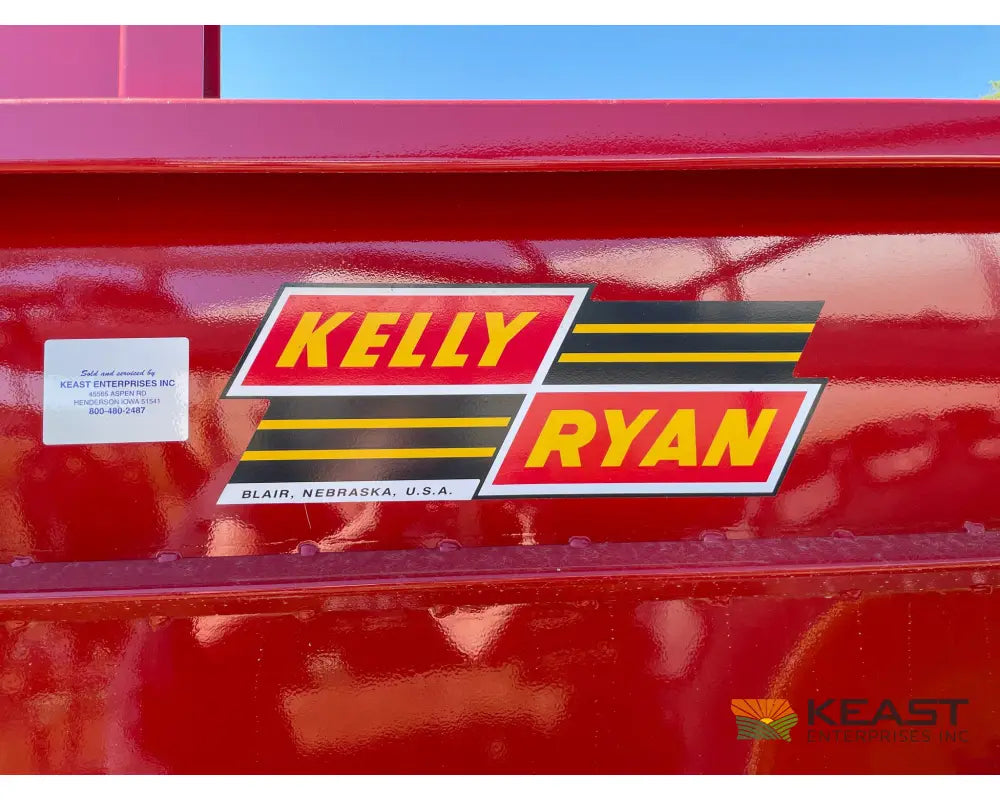 Kelly Ryan 4x10 Feed Wagon Scales 115 Bushel Capacity 48’’ Discharge Height Feed Wagons
