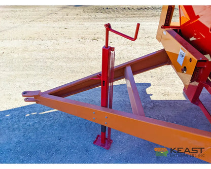 Kelly Ryan 5x12 Feed Wagon 190 Bushel Capacity 48’’ Discharge Height Leaf Springs Fuel Trailers