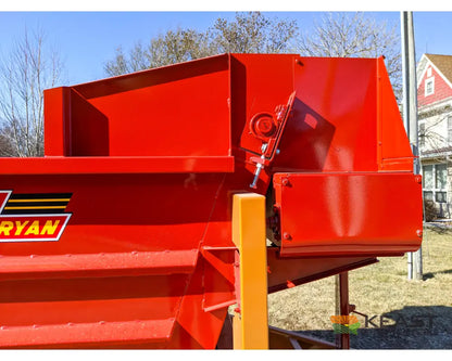 Kelly Ryan 5x12 Feed Wagon 190 Bushel Capacity 48’’ Discharge Height Leaf Springs Fuel Trailers