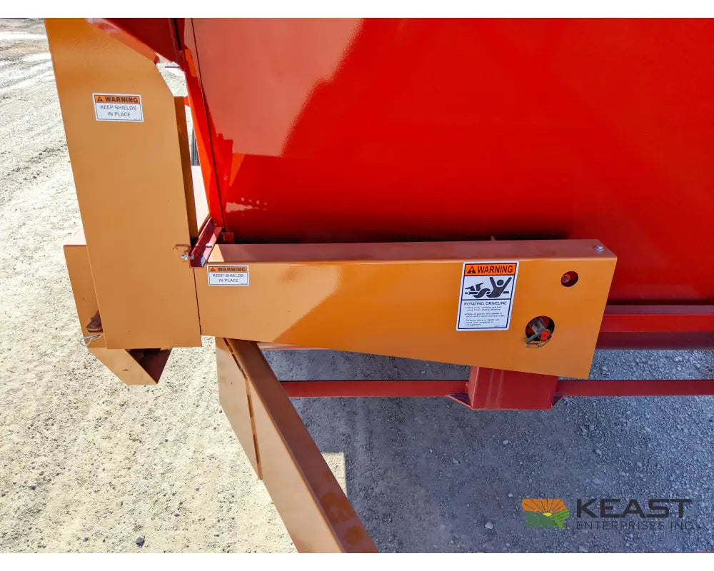Kelly Ryan 5x12 Feed Wagon 190 Bushel Capacity 48’’ Discharge Height Leaf Springs Fuel Trailers