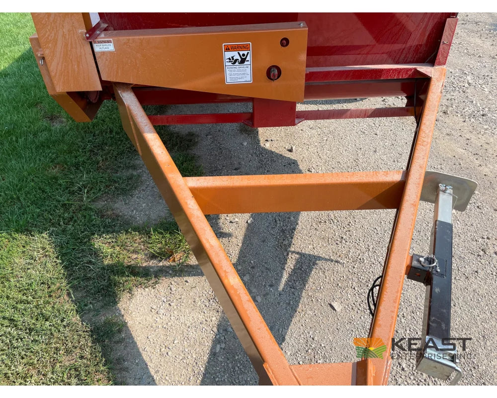 Kelly Ryan 5x12 Feed Wagon - 190 Bushel Capacity 48’’ Discharge Height Leaf Springs Fuel Trailers
