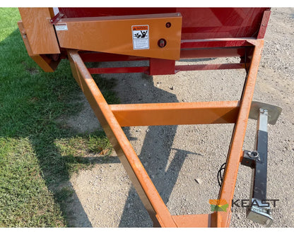 Kelly Ryan 5x12 Feed Wagon - 190 Bushel Capacity 48’’ Discharge Height Leaf Springs Fuel Trailers